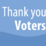 Thank you, Voters!